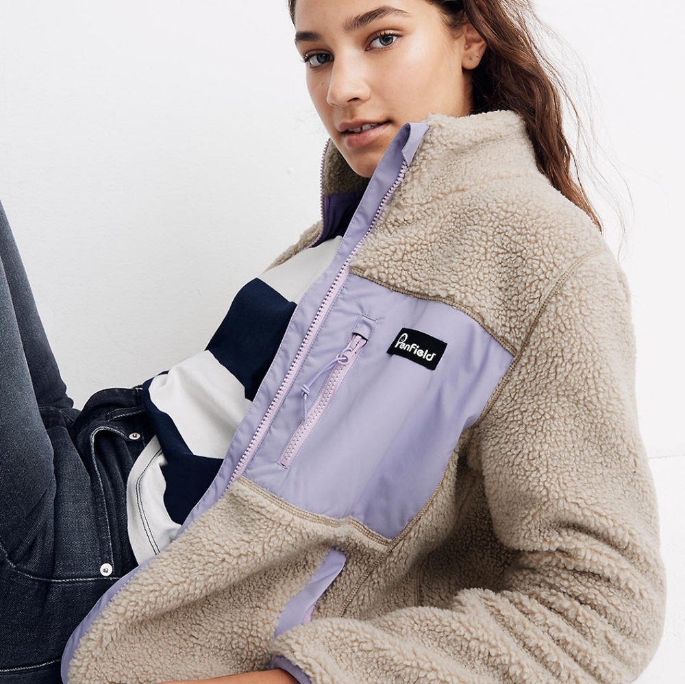 Madewell x Penfield® Mattawa Sherpa Fleece Jacket